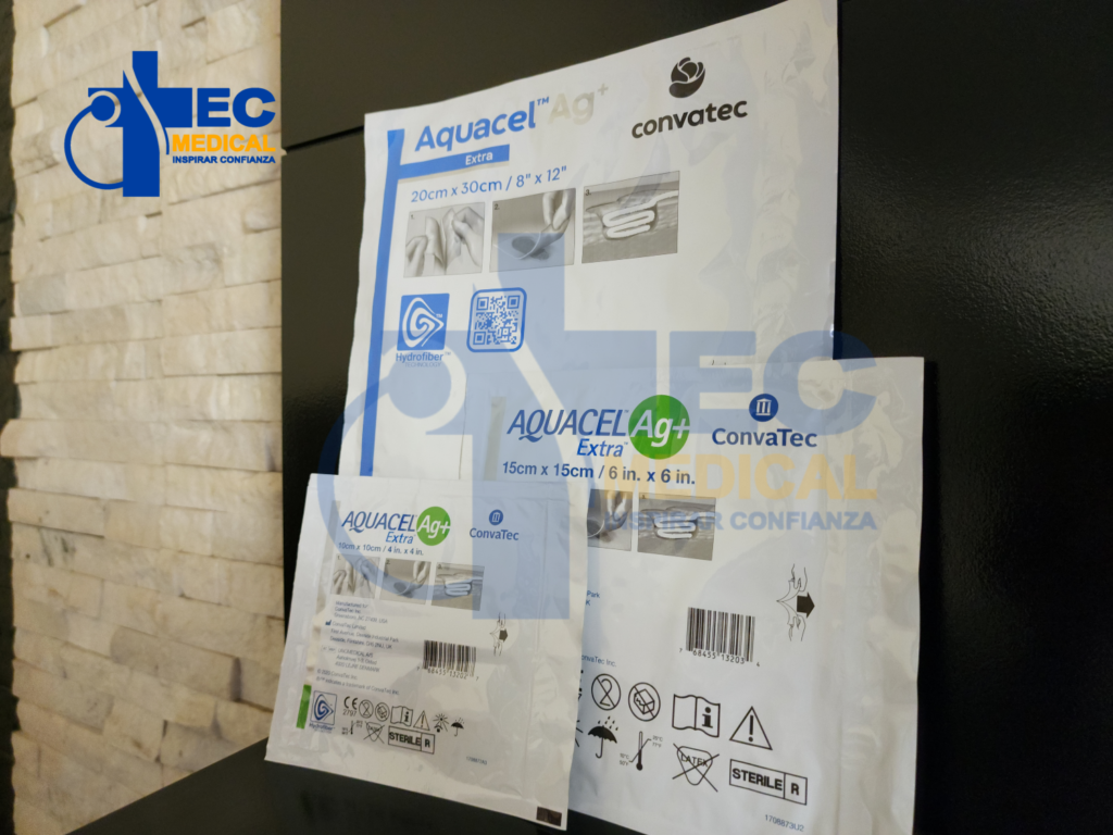 APOSITO AQUACEL AG+ EXTRA 20x30cm Unidad – Tec Medical Perú